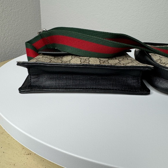 Gucci GG Supreme Double Pocket Belt Bag - Picture 4 of 12